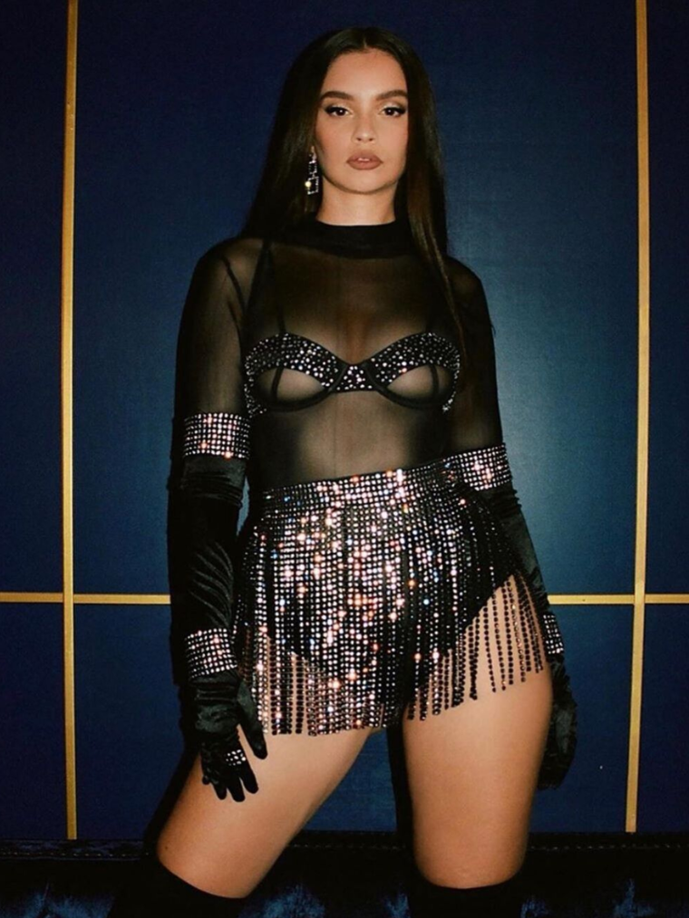 Rhinestone Skirt